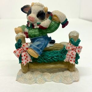 Enesco Original “Hoof Yourself A Mooey Little Christmas”